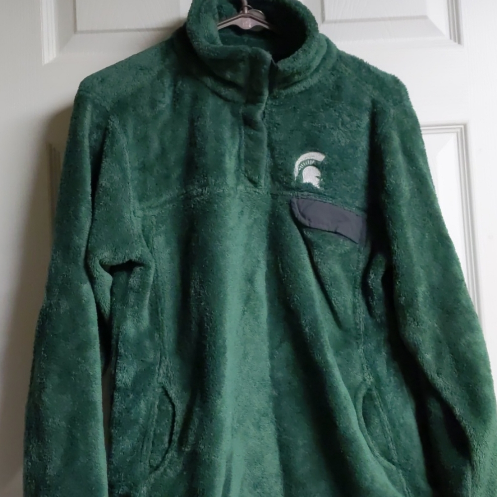 MSU Fuzzy Sweater